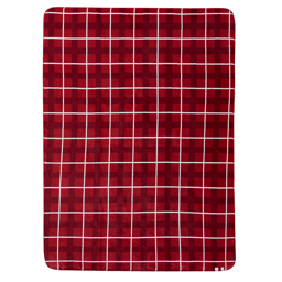 Hallmark Frostvale Reversible Plush Holiday Throw