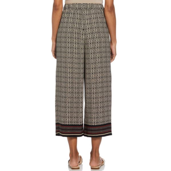 Womens ELLA Rafaella&#174; Medallion Wide Leg Crop Pants