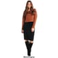 Womens Nina Leonard Solid Cowl Neck Popover Sweater Dress - image 5
