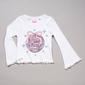 Girls (4-6x) Freestyle Revolution Glitter Disco Lettuce Edge Top - image 1