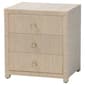 bali & pari Quinn Bohemian Woven Natural Grasscloth Nightstand - image 1