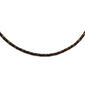 Mens Gentlemen's Classics&#40;tm&#41; Genuine Leather Hexagon Weave Necklace - image 1
