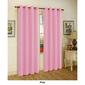 J&V Textiles Faux Silk Grommet Curtain Panels - image 13