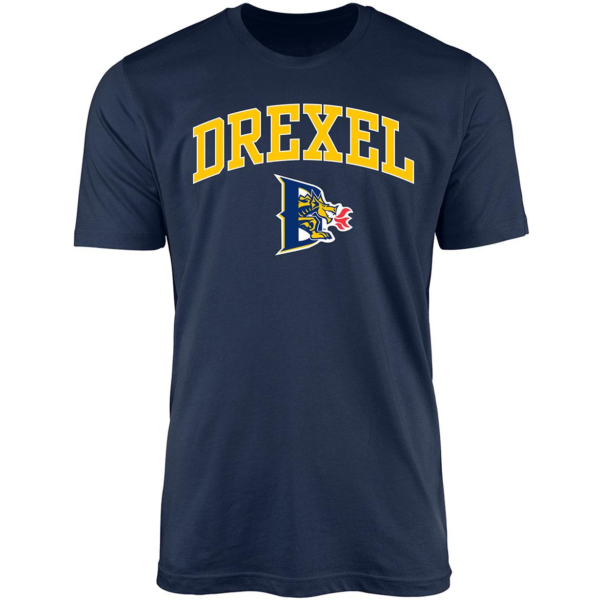 Mens Drexel Pride Mascot Short Sleeve Tee