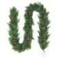 Puleo International 9ft. Garland Adorned with Pinecones - image 1