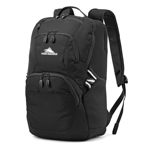 High Sierra&#174; Black Swoop Backpack