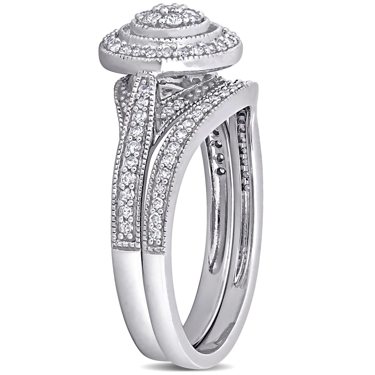 Diamond Classics™ 10kt. White Gold 2/5ctw. Diamond Bridal Set