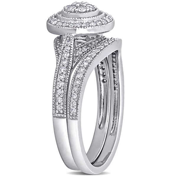 Diamond Classics™ 10kt. White Gold 2/5ctw. Diamond Bridal Set