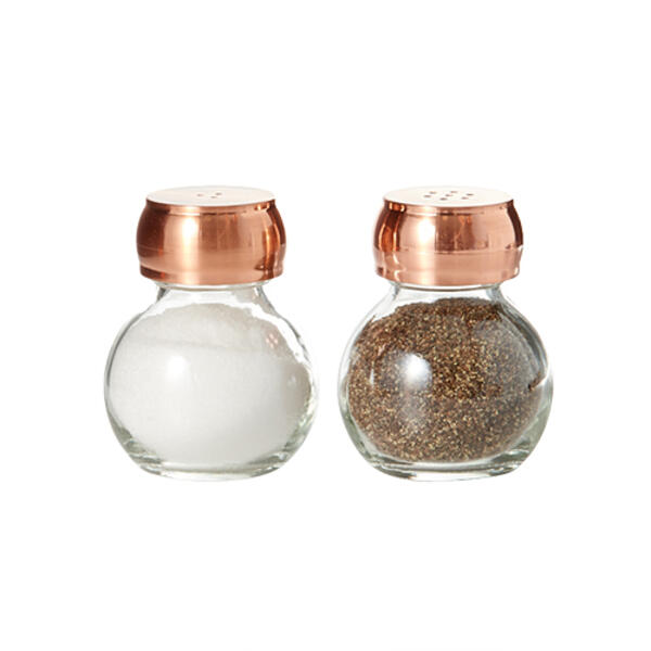 Olde Thompson Copper Orbit Salt &amp; Pepper Shaker Set - image 