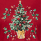 Petite Alfred Dunner Classics 3/4 Sleeve Christmas Tree Blouse - image 5