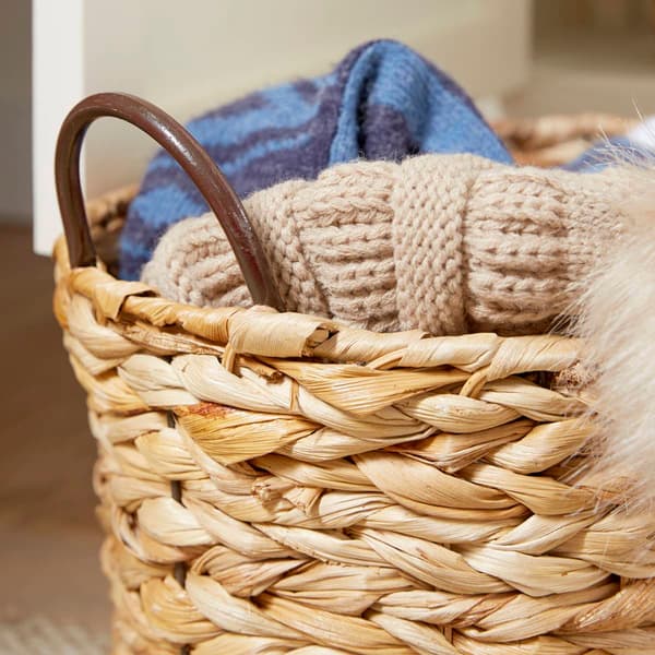 9th & Pike&#174; Braided Natural Wicker Storage Baskets - Set of 3