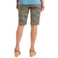 Plus Size Briggs Floral Split Hem Bermuda Shorts - image 2