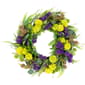 Northlight Seasonal Artificial Mixed Foliage & Thistle Wreath - image 1