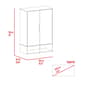 FM FURNITURE Rose Armoire w/ Shelves - image 8