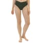 Juniors Cyn & Luca Solid Veronica V Front Bikini Swim Bottoms - image 1