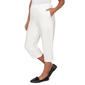 Womens Alfred Dunner Crowd Pleaser Embroidery Hem Capris - image 3