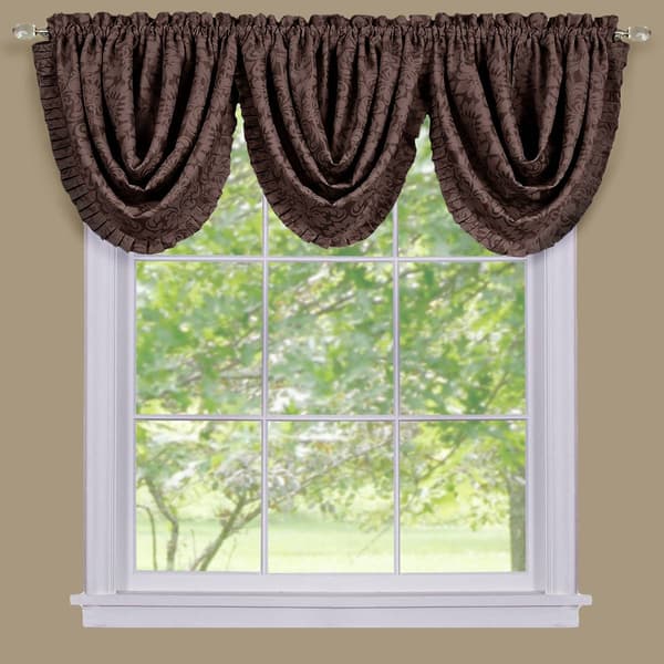 Achim Sutton Waterfall Pleated Valance - 48x36 - image 