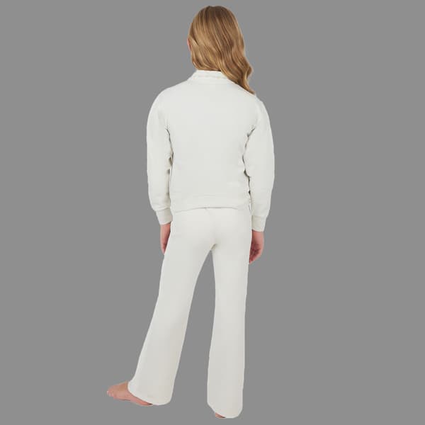 Girls &#40;7-12&#41; 90 Degree&#174; by Reflex Confetti 1/2 Zip Top/Pants Set