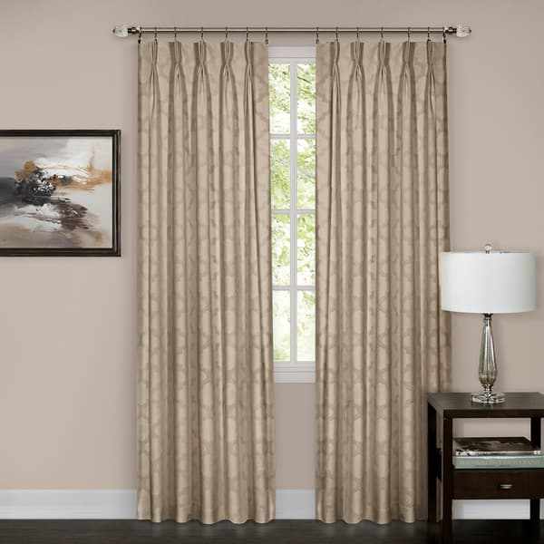 Achim Windsor Pinch Pleat Curtain Panel - image 