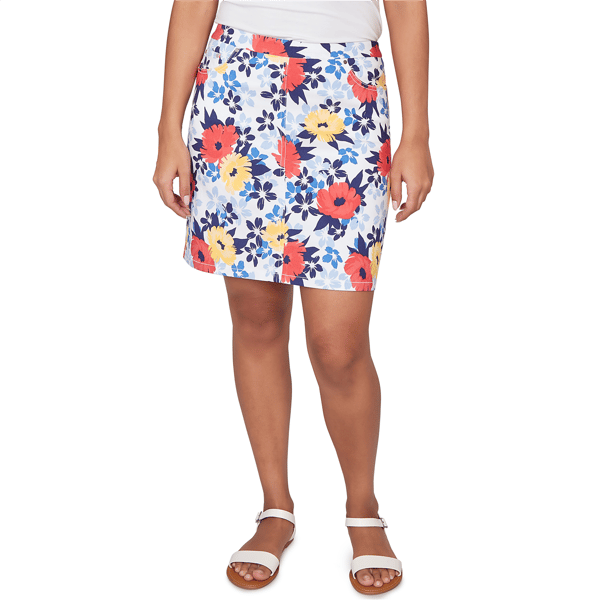 Womens Heart''s of Palm Smooth Sailing Printed Tech Stretch Pull