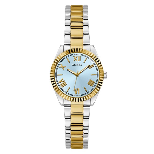 Womens Guess Two-Tone Analog Watch - GW0687L4 - image 