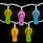 Northlight Seasonal 10ct. Summer Flip Flop Novelty String Lights - image 2