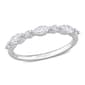 Eternally Yours Platinum Plated 3/5ctw. Lab Grown Diamond Ring - image 1