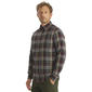 Mens LANDS’ END® Campside Flannel Shirt - Wine - image 2