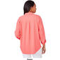 Petite Ruby Rd. Patio Party 3/4 Sleeve Striped Ottoman Jacket - image 2