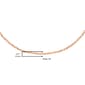 Gold Classics™ 10kt. Rose Gold Rope Chain Necklace - image 3