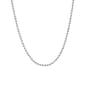 Sterling Silver 24in. Bead Chain Necklace - image 1