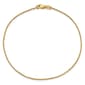 Mens Gold Classics&#8482; 1.15mm. 14k Diamond Cut Rope Chain Bracelet - image 2