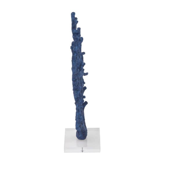 9th &amp; Pike® Blue Polystone Coastal Nature Sculpture
