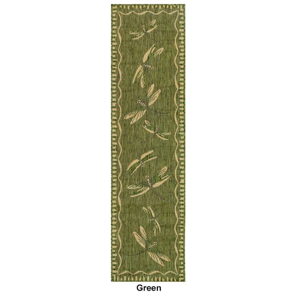 Liora Manne Carmel Dragonfly Rectangular Runner