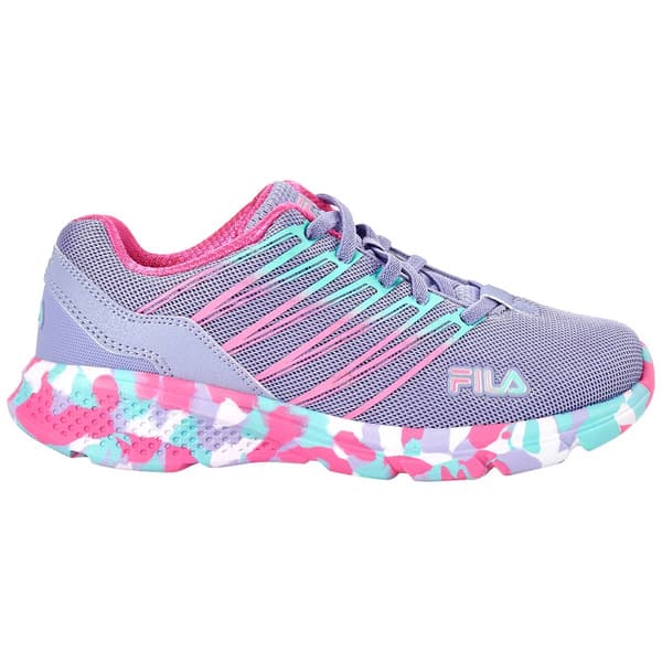 Little Girls Fila Wanderun 2 Mashup Slip On Athletic Sneakers