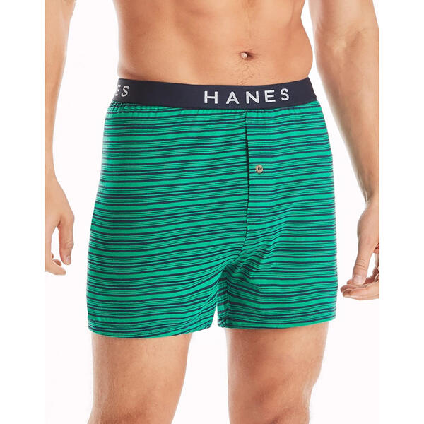 Mens Hanes&#174; Ultimate&#174; 5pk. Knit Boxers
