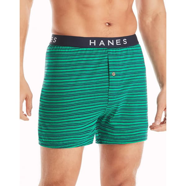 Mens Hanes&#174; Ultimate&#174; 5pk. Knit Boxers