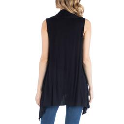 Womens 24/7 Comfort Apparel Draped Maternity Cardigan