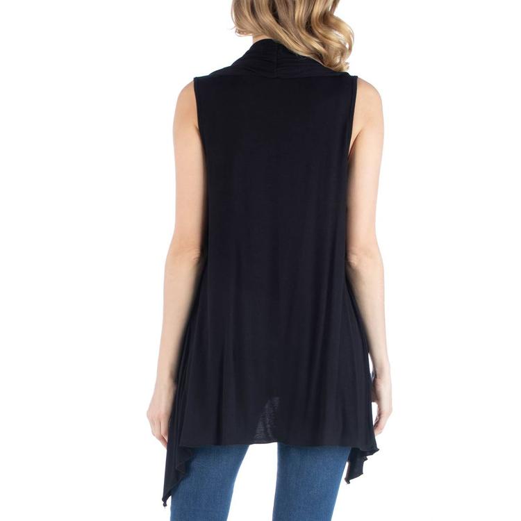 Womens 24/7 Comfort Apparel Draped Maternity Cardigan
