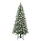 National Tree 6ft Perry Hard Needle Snow Tip Christmas Pine Tree - image 1