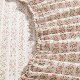 Laura Ashley® Marta Stripe Percale Sheet Set