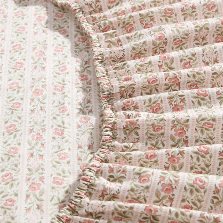 Laura Ashley® Marta Stripe Percale Sheet Set