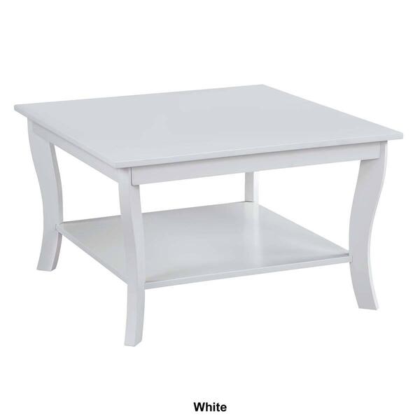 Convenience Concepts American Heritage Square Coffee Table