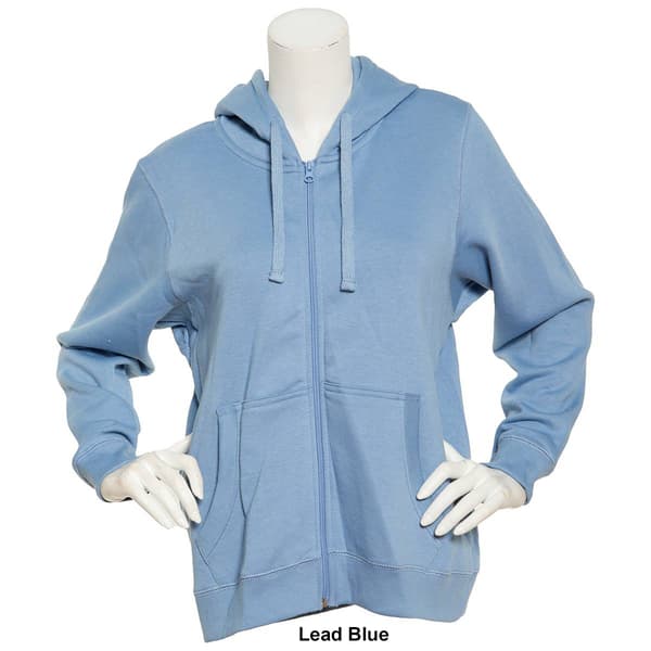 Womens Starting Point Ultrasoft Fleece Full Zip Hooded Jacket