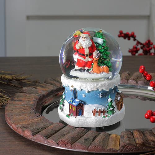 Northlight Santa Claus Musical Snow Globe