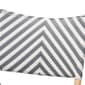 Baxton Studio Shai French Grey & White Weaving Bistro Chair - image 6