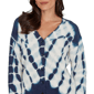 Womens Skye’s the Limit Urban Heirloom V Neck Tie Dye Cardigan - image 5