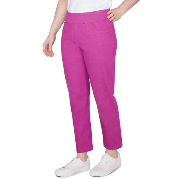 Petite Ruby Rd. Key Items Pull On Waistband Ankle Pants