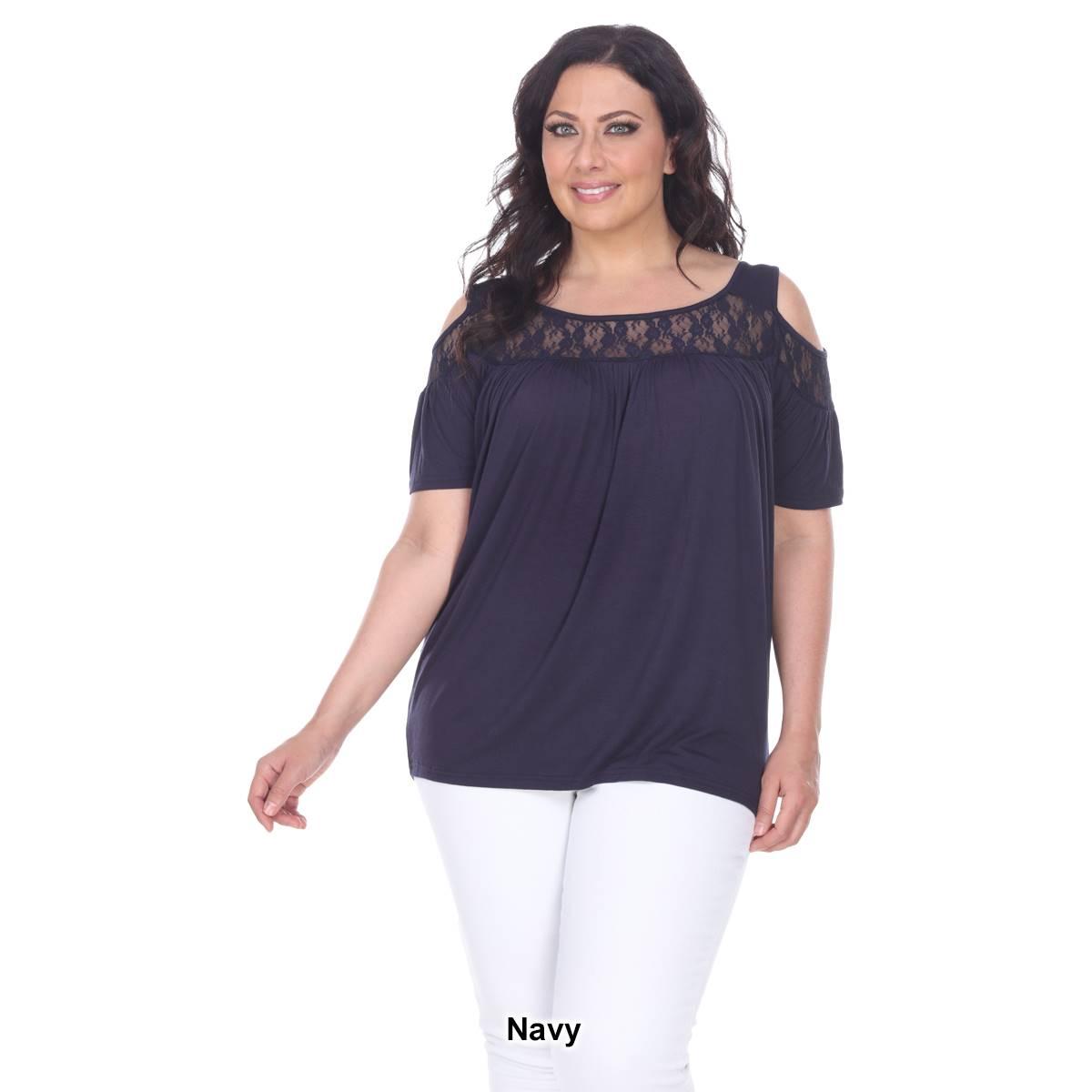 Plus Size White Mark® Bexley Tunic