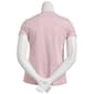 Womens Calvin Klein Performance Carbon Peach Solid V-Neck Tee - image 2